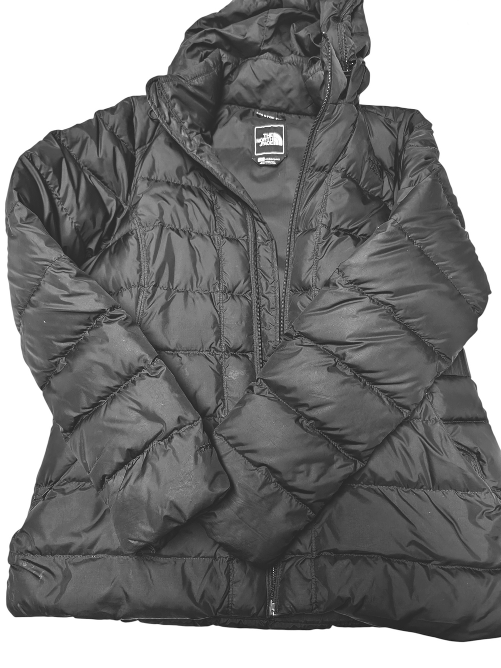 The North Face Women’s Black Puffer Jacket with Hood